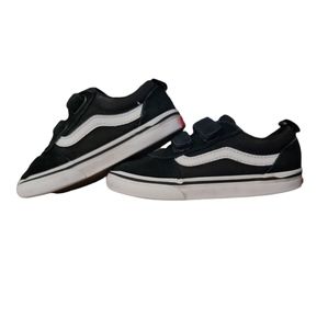 Vans shoes, black, Velcro, toddler size 10